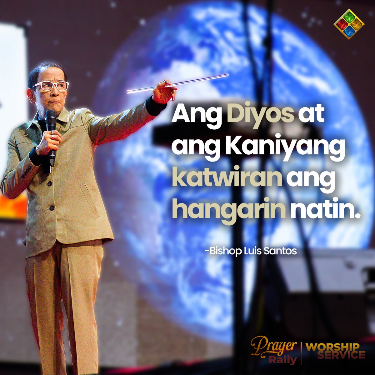 JCTGBTGMain's tweet photo. Kung tayo'y umiibig na gaya ng Panginoon, ang bawat panalangin natin para sa iba ay magiging marubdob na gaya ng Kaniya.   The power of unified prayer and more, on this Sunday Worship Service: (link)   #JCTGBTG #ToGodbetheglory #PrayerRally #Powerofprayer https://t.co/eAi81472s2