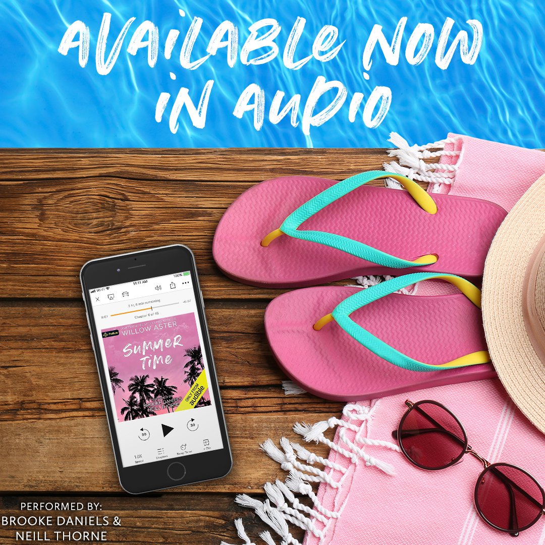 Summertime, a fake dating romance by Willow Aster is now available in audio!

Start listening today!
geni.us/SummertimeAudio

Narrated by: Brooke Daniels and Neill Thorne

#valentineprlm #summertime #willowaster #justviewspr #ContemporaryRomance #NewAdultRomance #BeachRomance
