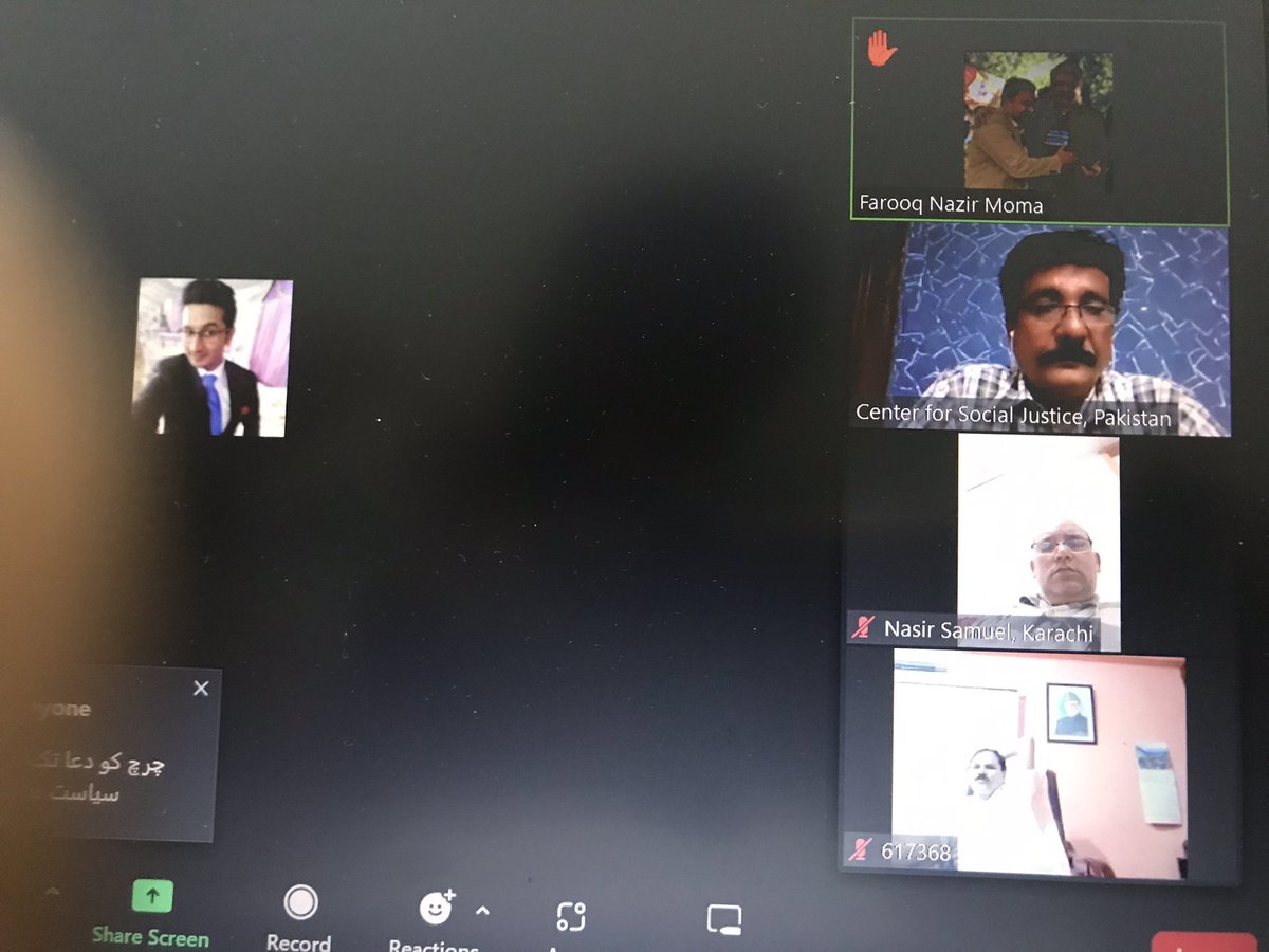 Sanawar Balam - Human Rights Lawyer (@sanawarbalam) on Twitter photo “فکری نشست “
اقلیتوں کے جان و مال کا تحفظ اور سانحہ گوجرہ کی انکوائری ،سفارشات۔
<a href="/oscehcnm/">OSCE High Commissioner on National Minorities</a> <a href="/FOREF_EU/">FOREF Europe - Forum for Religious Freedom Europe</a> <a href="/NazilaGhanea/">UNSR on freedom of religion or belief</a> <a href="/StateIRF/">Office of International Religious Freedom</a> <a href="/RFInstitute/">Religious Freedom Institute</a> <a href="/MORAisbOfficial/">Ministry of Religious Affairs & Interfaith Harmony</a> <a href="/eu_echo/">EU Civil Protection & Humanitarian Aid 🇪🇺</a>
#Minorities #humanrights “فکری نشست “
اقلیتوں کے جان و مال کا تحفظ اور سانحہ گوجرہ کی انکوائری ،سفارشات۔
<a href="/oscehcnm/">OSCE High Commissioner on National Minorities</a> <a href="/FOREF_EU/">FOREF Europe - Forum for Religious Freedom Europe</a> <a href="/NazilaGhanea/">UNSR on freedom of religion or belief</a> <a href="/StateIRF/">Office of International Religious Freedom</a> <a href="/RFInstitute/">Religious Freedom Institute</a> <a href="/MORAisbOfficial/">Ministry of Religious Affairs & Interfaith Harmony</a> <a href="/eu_echo/">EU Civil Protection & Humanitarian Aid 🇪🇺</a>
#Minorities #humanrights