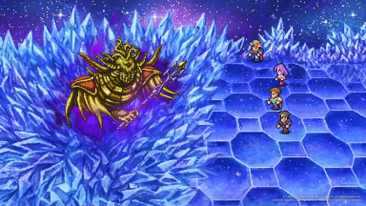 JulienGoyon's tweet photo. Et de quatre ! #FFIIPIXELREMASTER https://t.co/tuuqmQtWC3