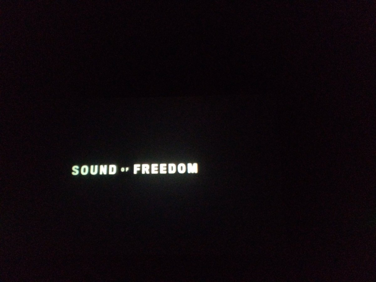 JosCamA3's tweet photo. Vista. Sound of Freedom. Buena película, sin nada de ideologías. ⭐⭐⭐⭐⭐

#SonidoDeLibertad https://t.co/oH3hoyZj1h
