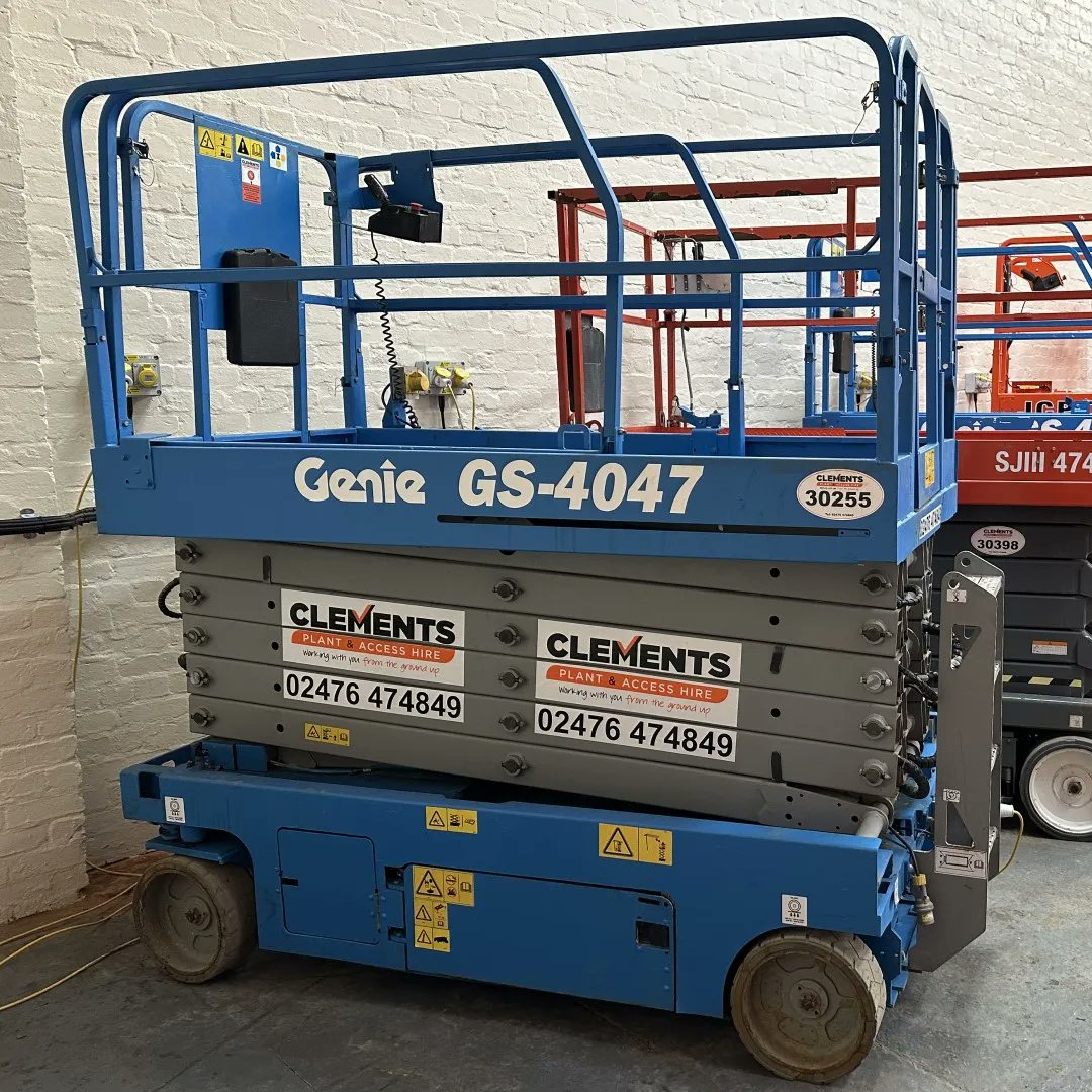 We've got you covered if you're looking for 14m working height #scissorlifts. If you have a favourite machine we can supply a @zhejiangdingli , @skyjackinc or @Genielift variants. Machines are in stock & ready to hire so give us a call on 02476 474849. 🌐 clementsplant.co.uk