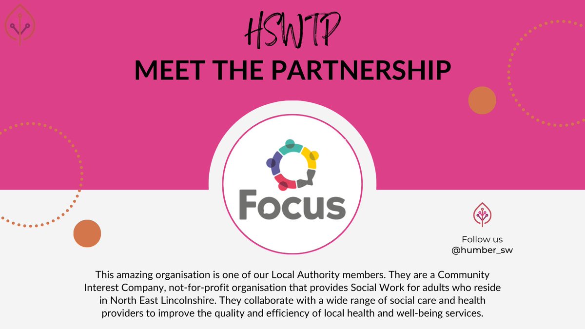 HumberSWTeachingPartnership (@humber_sw) on Twitter photo Next up ion our "Meet the Partnership" series is <a href="/Focus_iasw/">Focus Independent Adult Social Work</a>, head over to their page or website to find out more about the great work they do for our area #HSWTP Next up ion our "Meet the Partnership" series is <a href="/Focus_iasw/">Focus Independent Adult Social Work</a>, head over to their page or website to find out more about the great work they do for our area #HSWTP