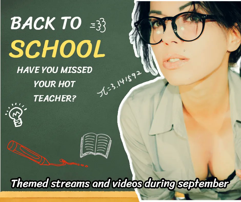 FeetFunDoll's tweet photo. Whole #september you can catch #fetish themed #videos and streams during #BackToSchool #season. #Challenge your #luck to catch #discounts too. #video #stream #school #eyewear #advertising #eyewearstyle #marketingdigital #spectacles #classiclashes #interesting #glasses #poster https://t.co/pQO2x951x1