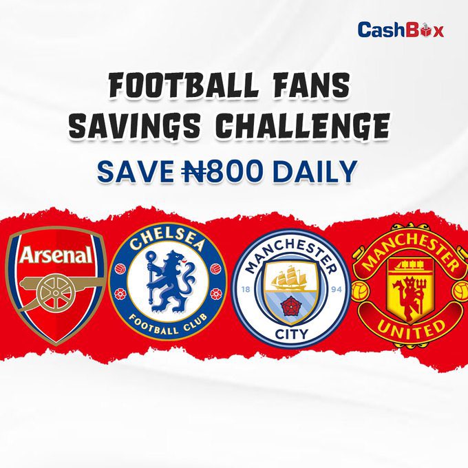 Where are my fellow Red Devils? This is a great initiative for us,leave sportybet this weekend make cut 1 leave you. 

Download Cashbox app instead and save up that money,every new user gets 1k to start up their savings 🧏‍♂️. What are you waiting for?

play.google.com/store/apps/det…
