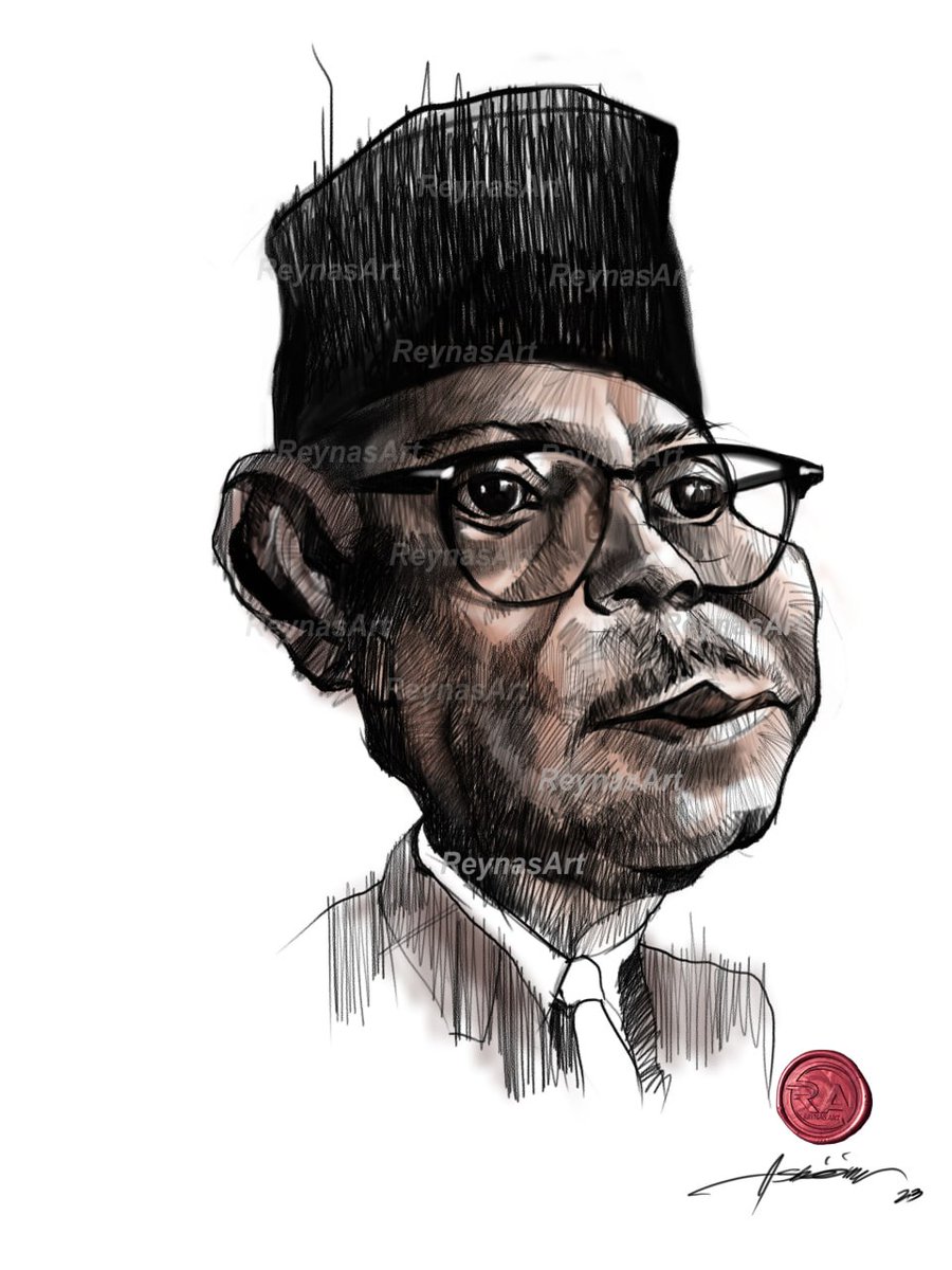ReynAsArt's tweet photo. Merdeka! Merdeka! Merdeka! 

Selamat menyambut hari kemerdekaan yang Ke-66 tahun. 

Karikatur  /Caricature

Tunku Abdul Rahman Putra Al-Haj

𝐑𝐄𝐘𝐍𝐀𝐒 𝐀𝐑𝐓
(𝐂𝐓𝟎𝟎𝟖𝟓𝟖𝟔𝟐-𝐔 )

#reynasart #caricature #caricatureartist #karikatur #art  #artwork #commissionartwork https://t.co/lKYiI1Lcjp
