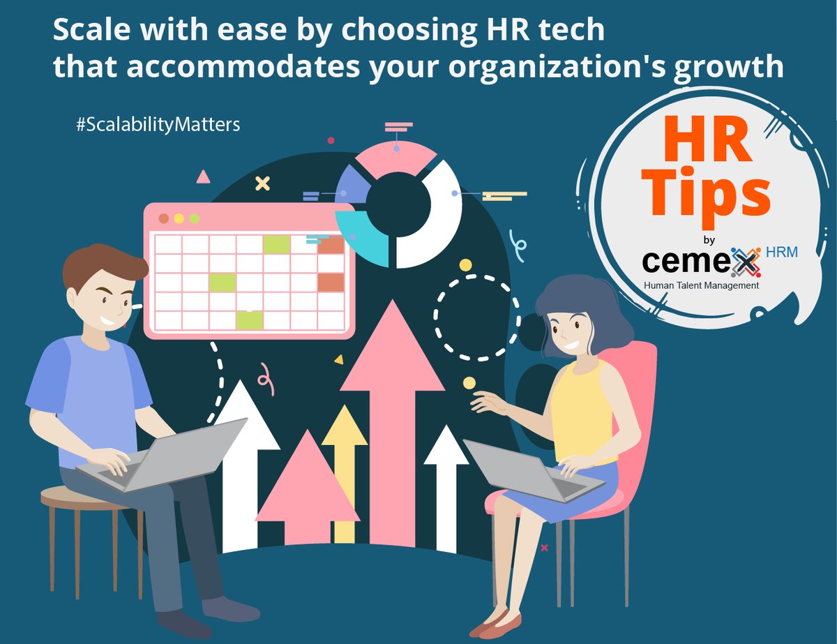 cemexHRM's tweet photo. Achieve seamless growth with the right HR tech. Choose wisely to match your organization's evolution.

#HRTips #WorkplaceSuccess #HRHacks #HRTech #ScalabilityMatters https://t.co/kE6TdJGl9y