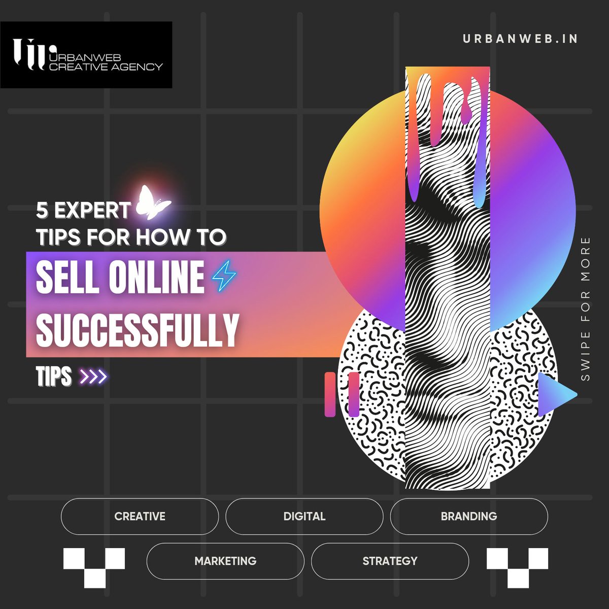UrbanWeb_'s tweet photo. How To Sell Online Successfully ? 🤔
.
.
.
#digitalmarketingagency #digitalmarketinginindia
#branding
#webdesign
#socialmediamarketing
#contentcreation
#copywriting
#videoproduction
#advertising
#mediaplanning #entrepreneur
#businessowner
#small
#urbanweb #urbanwebcreativeagency https://t.co/DgNpV34kE8