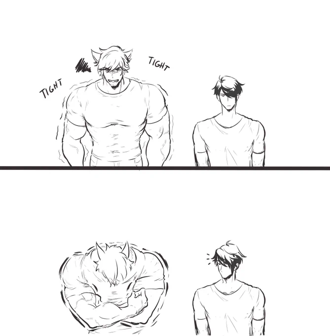He did say he hated sleeves.

I wanted to study more on muscles and the #Settphel body difference

#Sett #Aphelios 