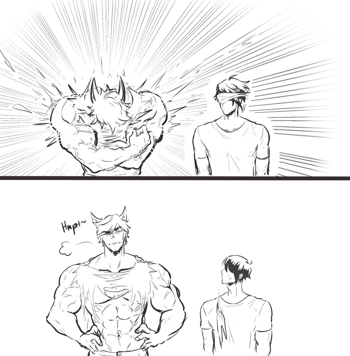 He did say he hated sleeves.
I wanted to study more on muscles and the #Settphel body difference
#Sett #Aphelios