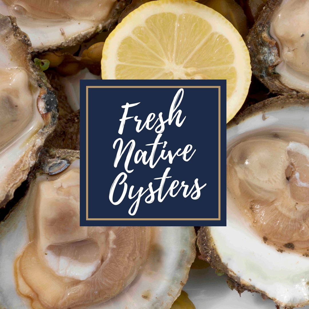 Happy September 1st
and welcome back to the Native Flat Oyster season. 
There is nothing quite like the Irish Native Oyster and we are delighted to have these very special oysters ready and waiting for you…

#irishoysters #ostreaedulis #seasonalfood