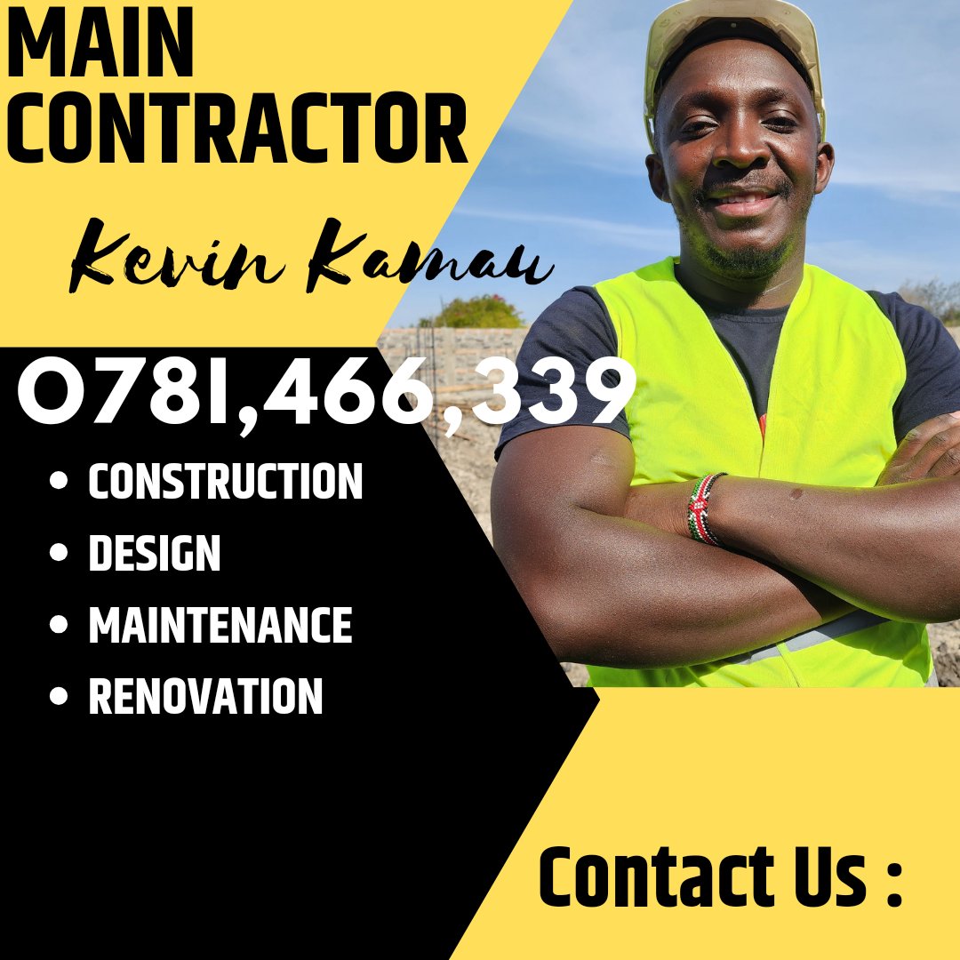 Kevin Kamau Muchai Building Technologist tweet media