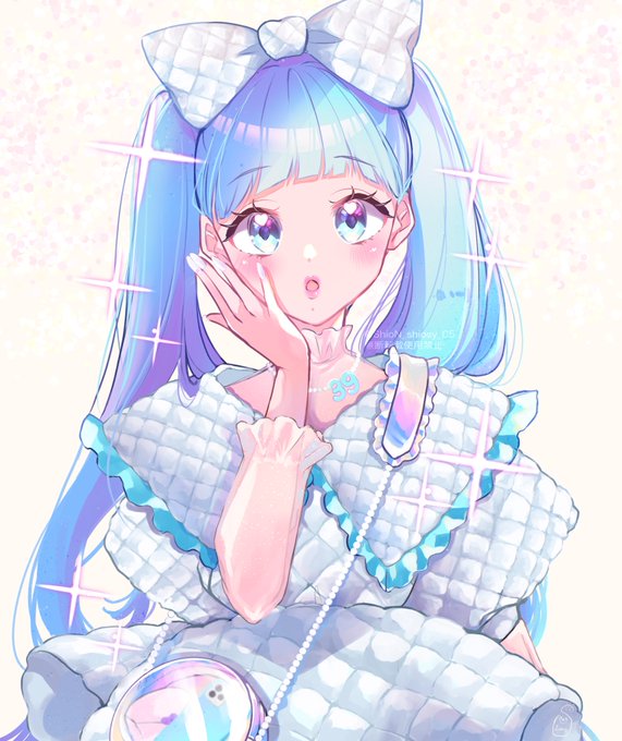 #初音ミク生誕祭2023 #初音ミク生誕祭2023 #初音ミク16th 『おめかしして、お祝い』 遅れちゃったけど16歳おめでとう!好きなテイストで描きました~ミクちゃんᯒᯎ″~ 