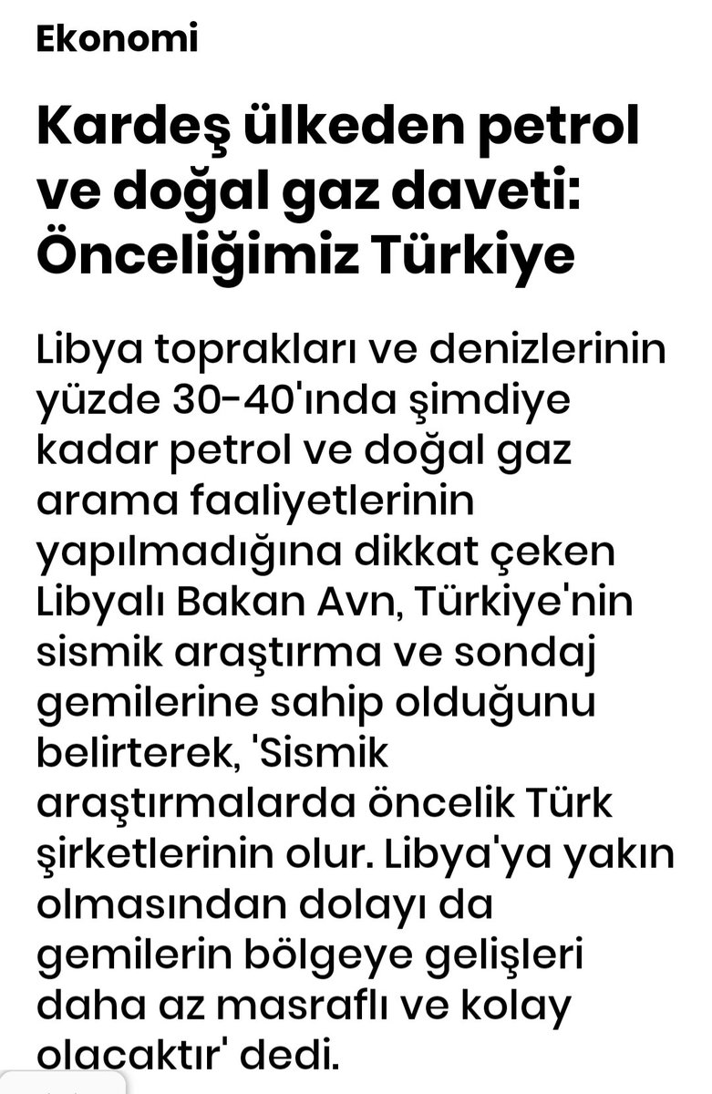 Libya:,, Öncelik Türkiye'nin🇹🇷😎...ne isimiz var Libyada?😉