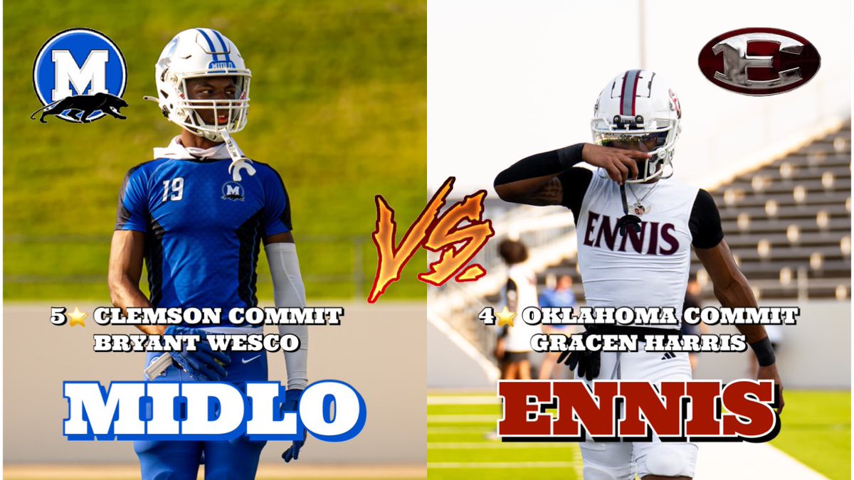 VIDEO OUT RN!!!!!
MIDLOTHIAN vs ENNIS | Thursday Night Lights 💡 
youtu.be/hAOs5NCnjeY?si…