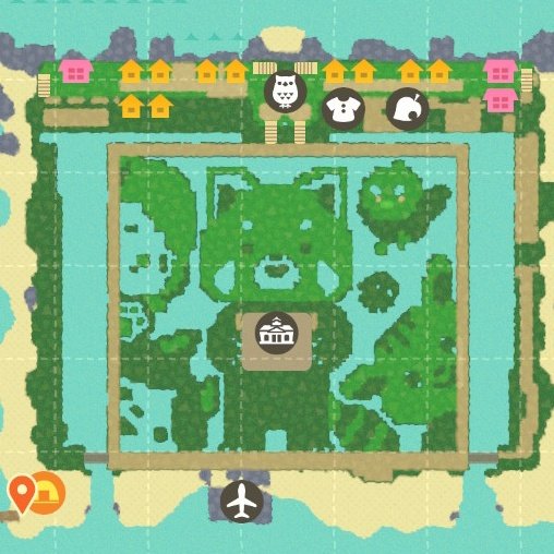 저는요즘....모동숲을 해요
최근에는...클짱모양으로 섬을 깎앗어요