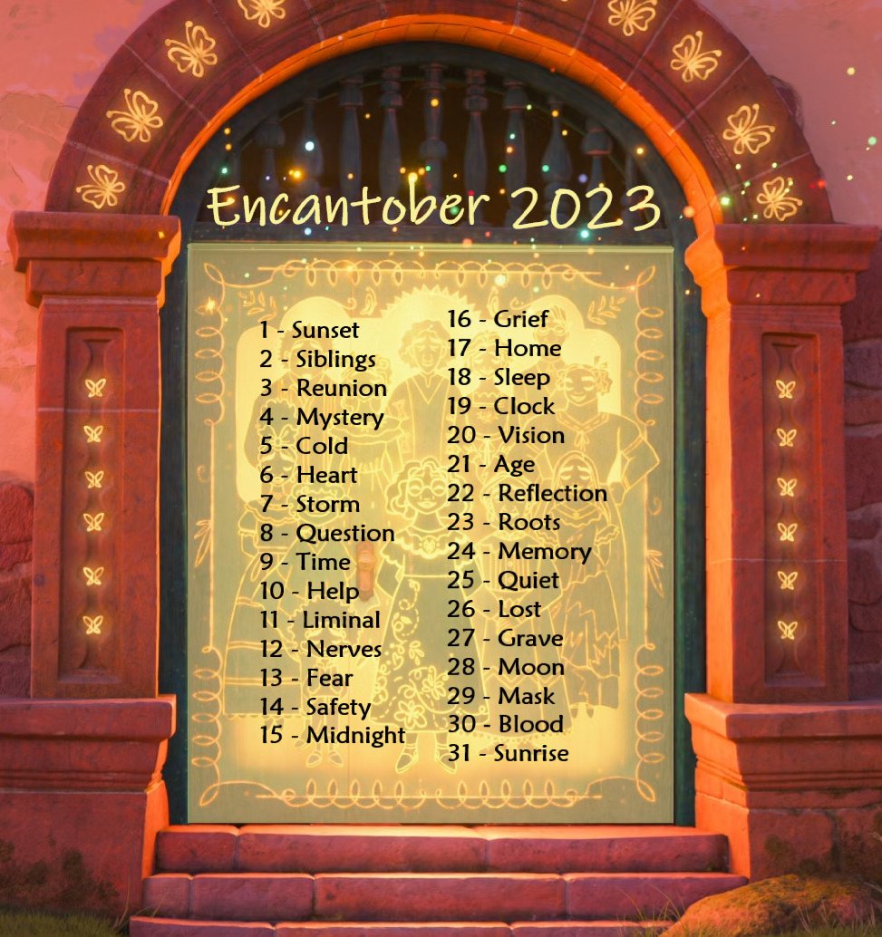 There it is!! The prompt list for this year's encantober!!  #encantotwt #encantober
tumblr.com/encantober-off…