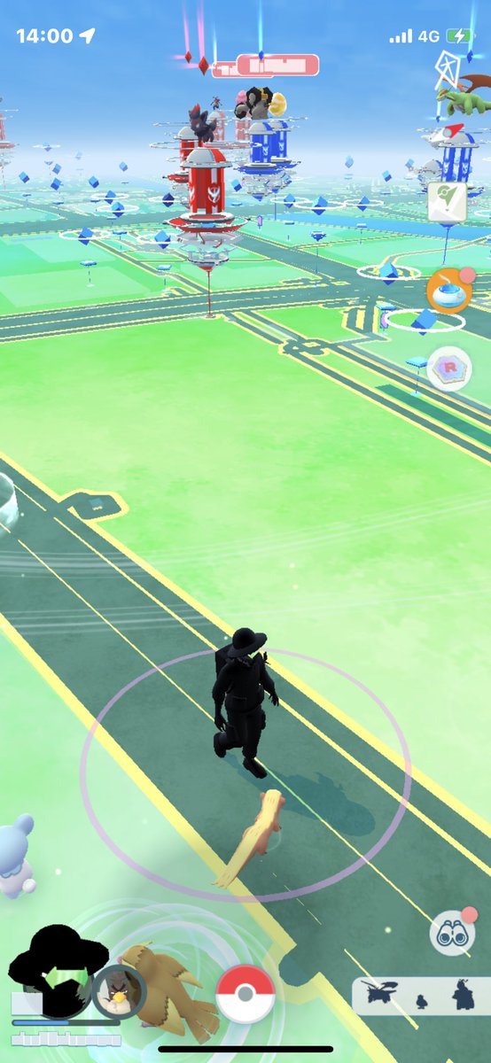 basketora12's tweet photo. ポケモンGO、アップデートしたら変になった。
#ポケモンGO #PokemonGO https://t.co/X6HBKb3OQT