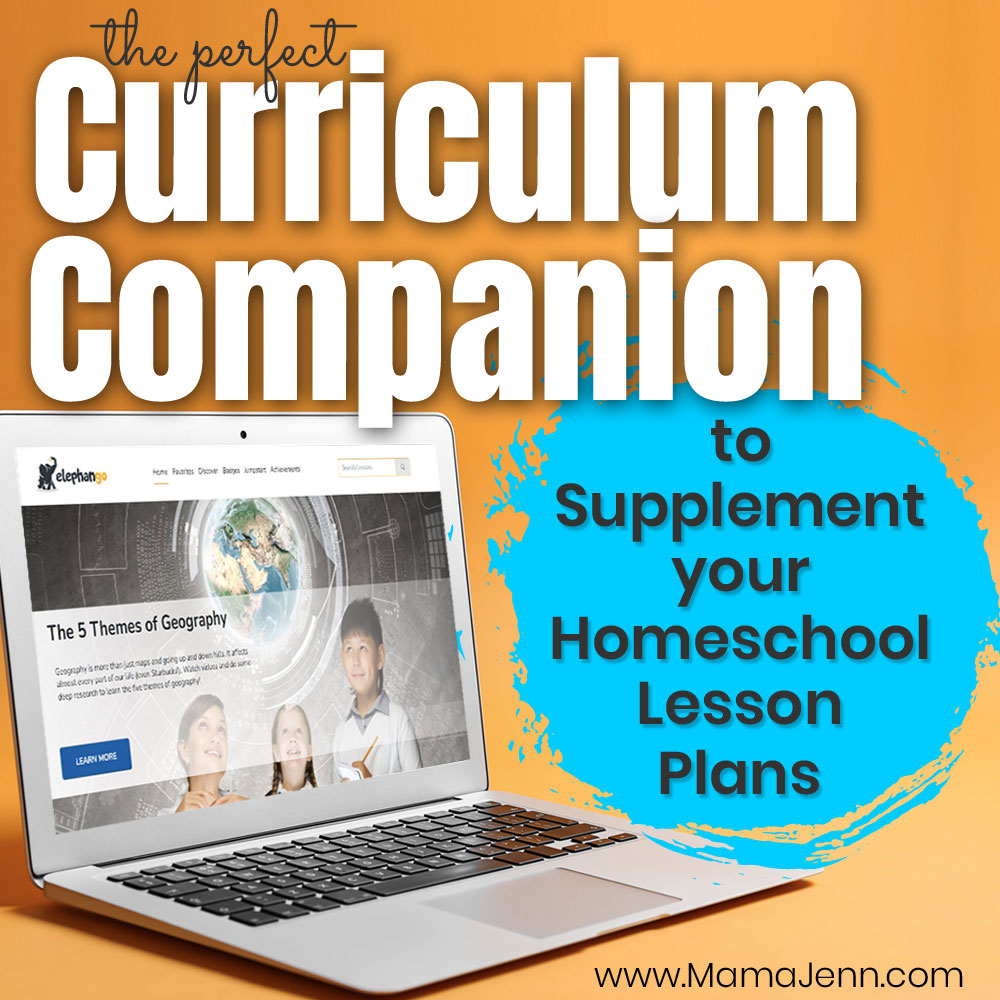 Need a homeschool curriculum companion to supplement your lesson plans? Access 3000+ carefully curated lessons from Elephango designed to inspire a love of learning!

#elephango #homeschoolcurriculumcompanion #onlinelearning #supplementalhomeschoollessons