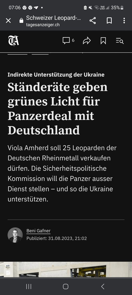 wg3800ch's tweet photo. #Sicherheitskommission #Ständerat als #Waffenschieber. Die #Neutralität geht vor die Hunde! Gleichzeitig werden unsere #Armeeangehörigen verarscht. Unsere Armee ist nicht komplett ausgerüstet! #bullshit-Entscheid #Neutralitätsinitiative unterschreiben. https://t.co/j9NCscgLE5
