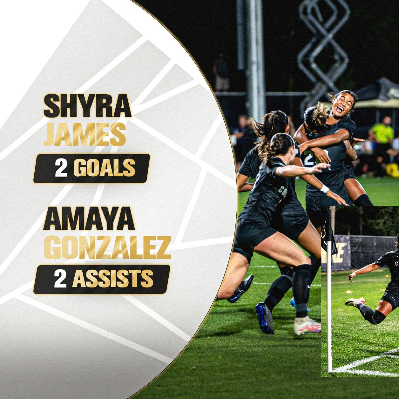 CUBuffsSoccer's tweet photo. Last second heroics propel Buffs Past NC State

#SideBeforeSelf // #GoBuffs