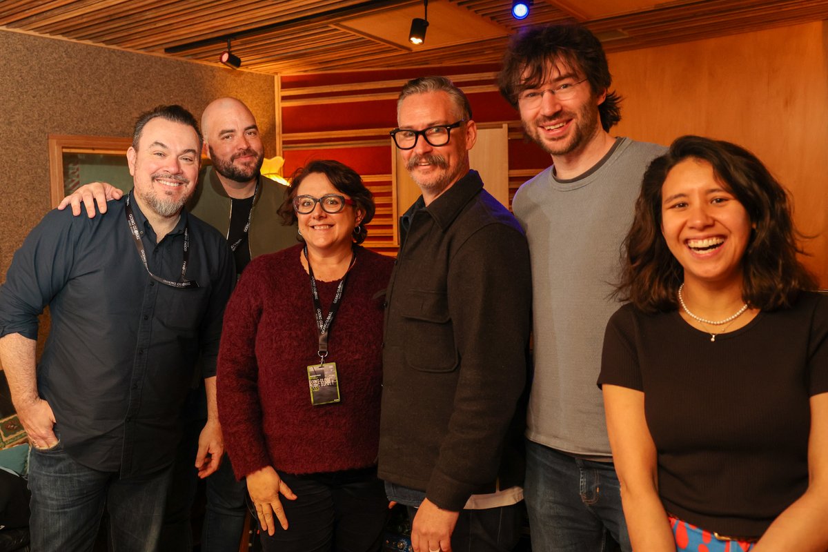 We caught this snap ahead of Tom Larkin (@BIGSOUNDtweets), Blake Rayner (@orchtweets), Maria Amato (@ausindies), Glenn Dickie (@SoundsAustralia) Vaughan Quinn (@auntymeredith/@3RRRFM), Sweetie Zamora (@rcontrol) share an overview of what’s happening in the Lucky Country!