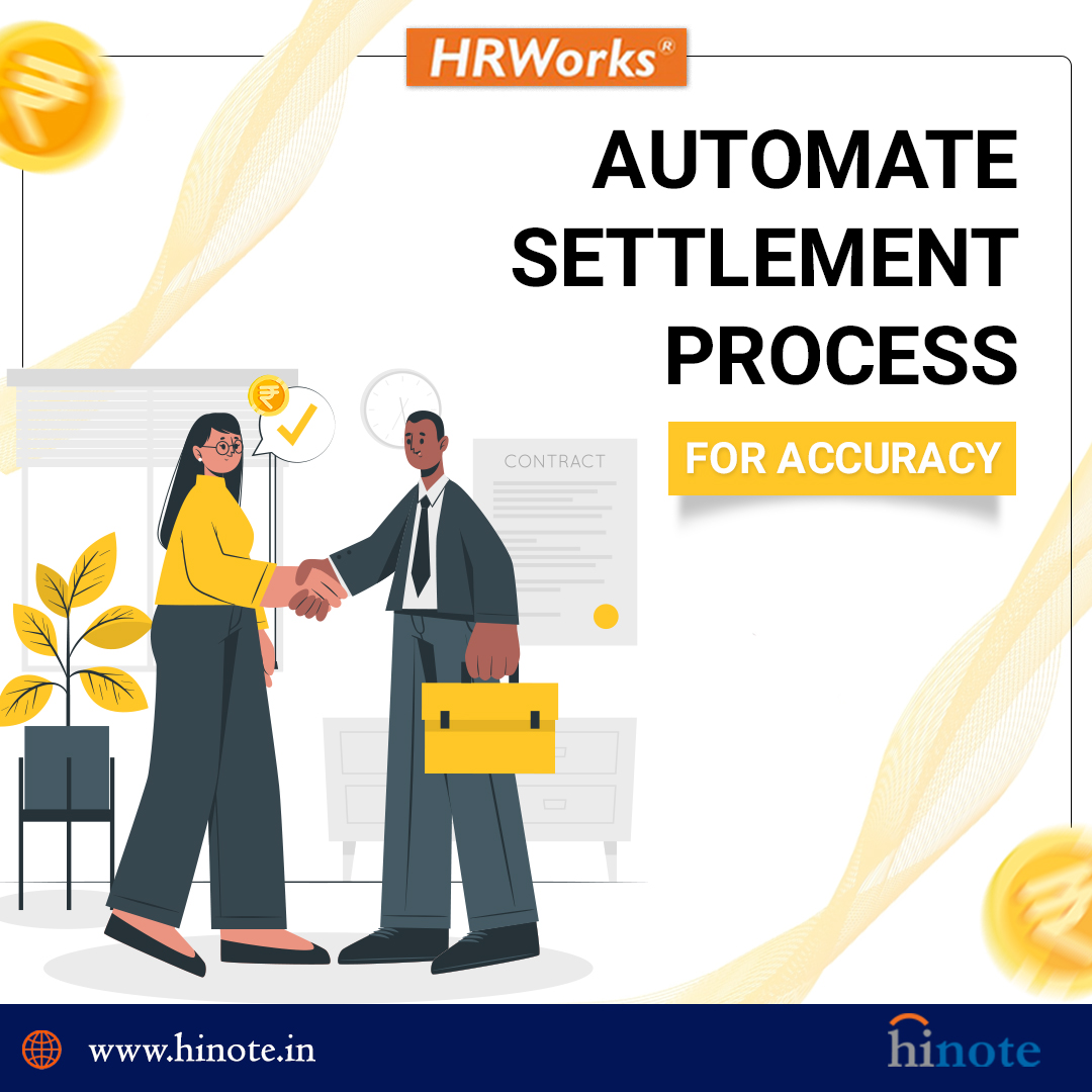 Calculate final settlement amounts including statutory deductions in an accurate and timely fashion on HRWorks. 

#hinote #hrd #recruitment #payrollmanagement #hrsolutions #hrmanagement #payrollmanagement #hrpolicy #hrhiring