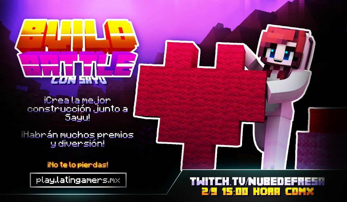 ¡HOLAAA! ¿Les dije que soy jueza de mañana? Bueno, también soy de tarde <333.
Espero puedan acompañarnos este sábado 2 de septiembre <3333
<a href="/LatinGamersServ/">LATINGAMERS 🎄</a>