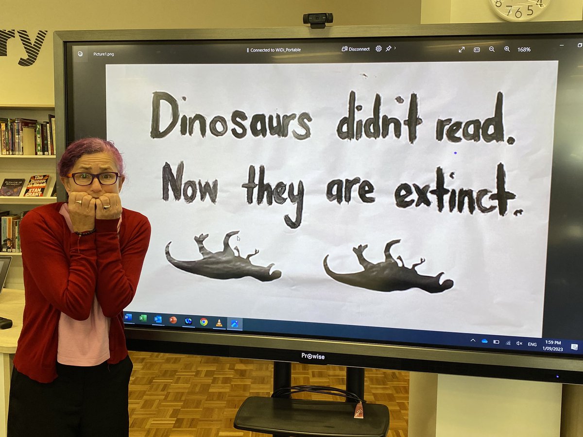 Thank you @DeborahAbela for supporting school libraries so that we don’t become extinct! Your stories inspire and encourage our students to read. #StudentsNeedSchoolLibraries