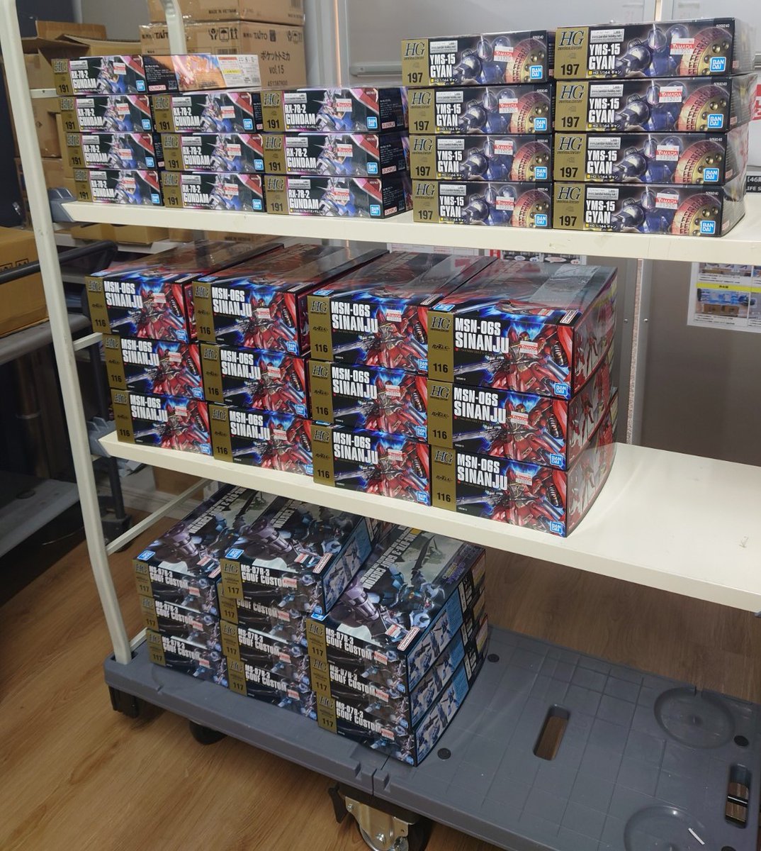 ガンプラ の #再販品 が入荷しました。 問合せも多い #キャリバーン