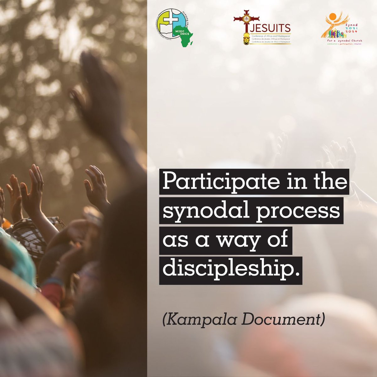 nmcszimbabwe's tweet photo. Participation is based on the fact that all the faithful are qualified and are called to serve one another through the gifts they have each received from the Holy Spirit. #DigitalSynod #AfricanSynodalityInitiative https://t.co/ZS9M6Bx0o8