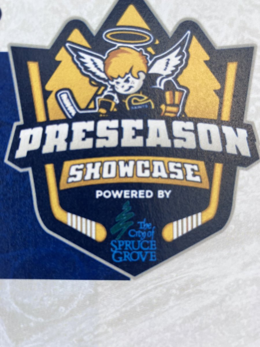 Preseason Showcase at the <a href="/grantfuhr/">Grant Fuhr</a> Arena Spruce Grove  #exciting  game with <a href="/sgsaints/">Spruce Grove Saints</a> Vs @AJHLBulldogs What a game Saints score 13.1 seconds remaining to win 5-4 Check the schedule for tomorrow &amp; Saturday games ! <a href="/DoubleJ780/">J.J. Hebert</a> <a href="/rattler2222/">Dan Leckelt</a> AJHL Saints Style <a href="/BEwanchyshyn/">Brandon Ewanchyshyn</a>