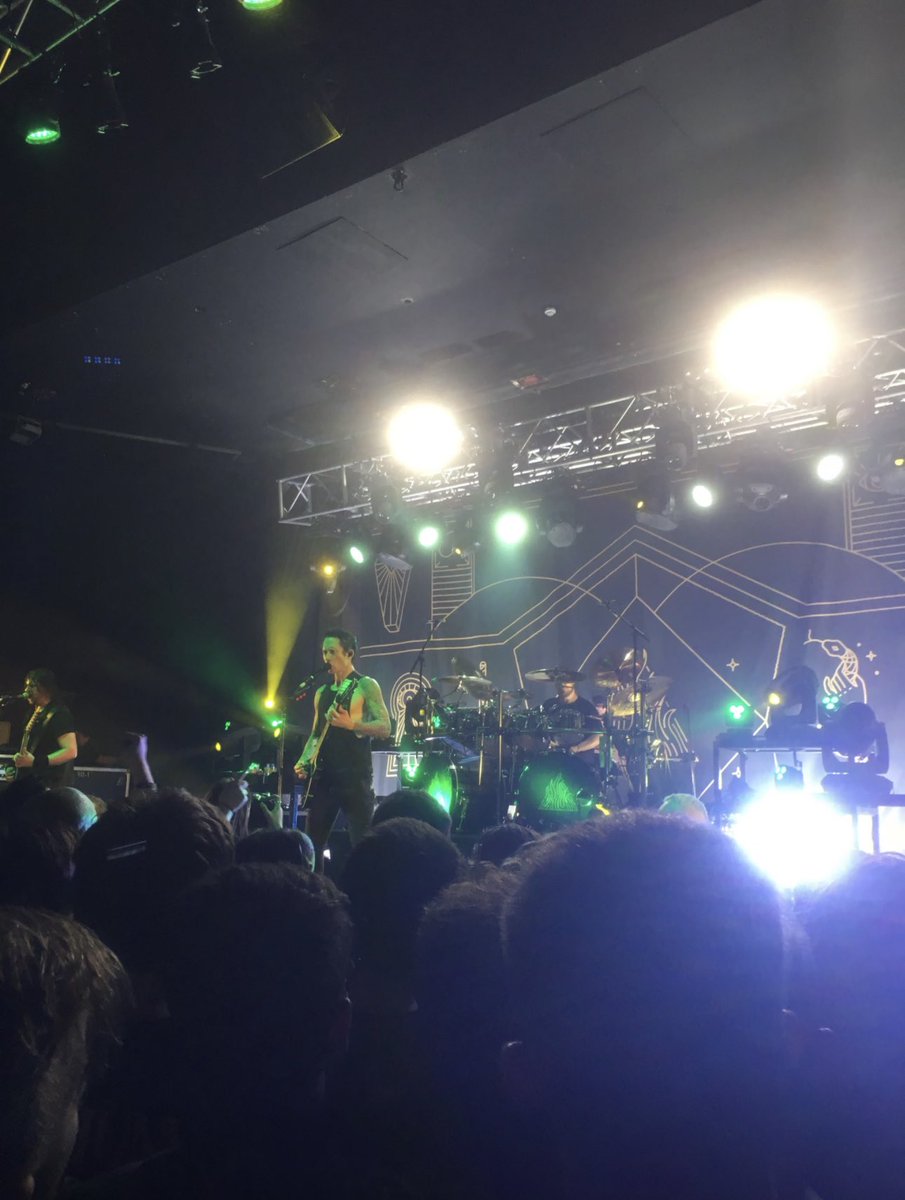 SlipknotDanny's tweet photo. Seeing @TriviumOfficial on Monday in Bristol! Been a while since I saw them last, picture from the 2018 UK tour 🤘 https://t.co/78e103huVY