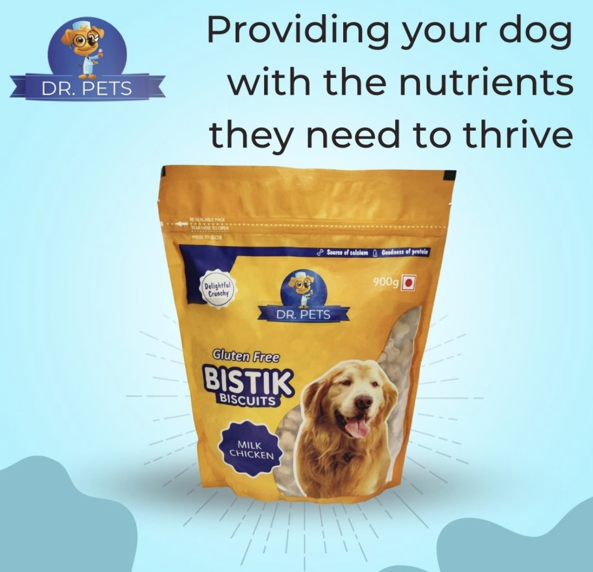 Dr.pets gluten free Bistik biscuits 
#dogs #doggo #love #dog #Drpets #dogfood #diet #pets #doglover #animallover #happydog #healthydog #instadogs #petcare #instadogs