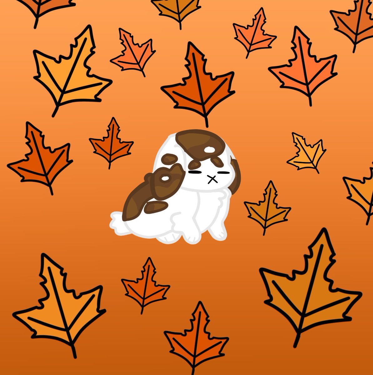 Allies_leafx's tweet photo. I feel autumn approaching… #fall #autumn #bunny #digitalart #art https://t.co/tTeFBipWtx