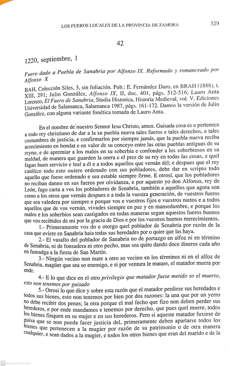 BurriezaMateos's tweet photo. #TalDiaComoHoy de 1120 (1258 de la era hispánica) el rey Alfonso IX concede el fuero a Puebla de Sanabria (Zamora). La confirmación es de Alfonso X en 1263. El documento se conserva en el #ArchivoNobleza de Toledo. #AHNo https://t.co/CU4CuPM9hi