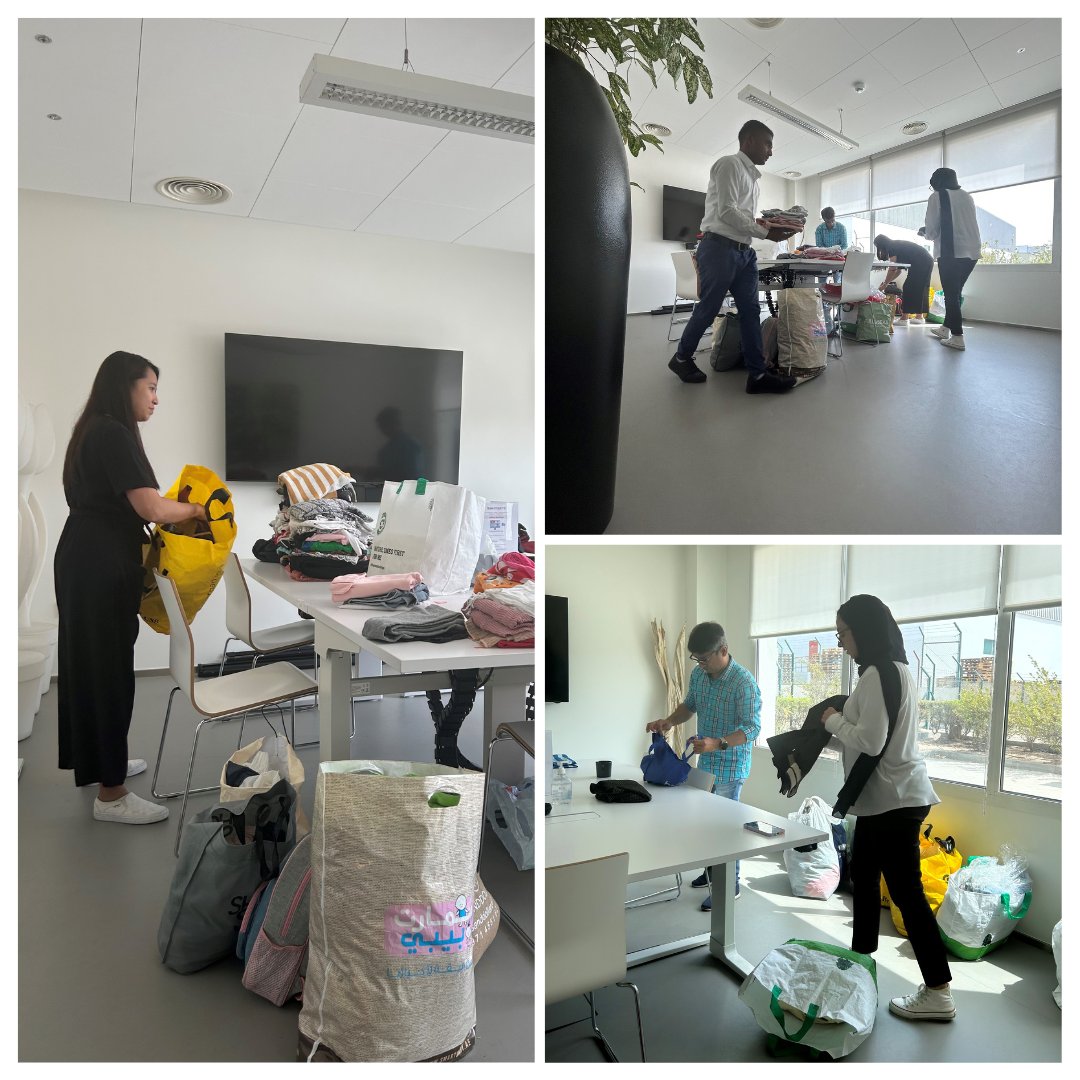 As part of our CSR program, our employees participated in a charity drive for the rehoming of preloved clothing from our staff and in partnership with Thrift For Good. 

Check out the impressive results below. 

#CSR #Sustainabilty #Goodcasues