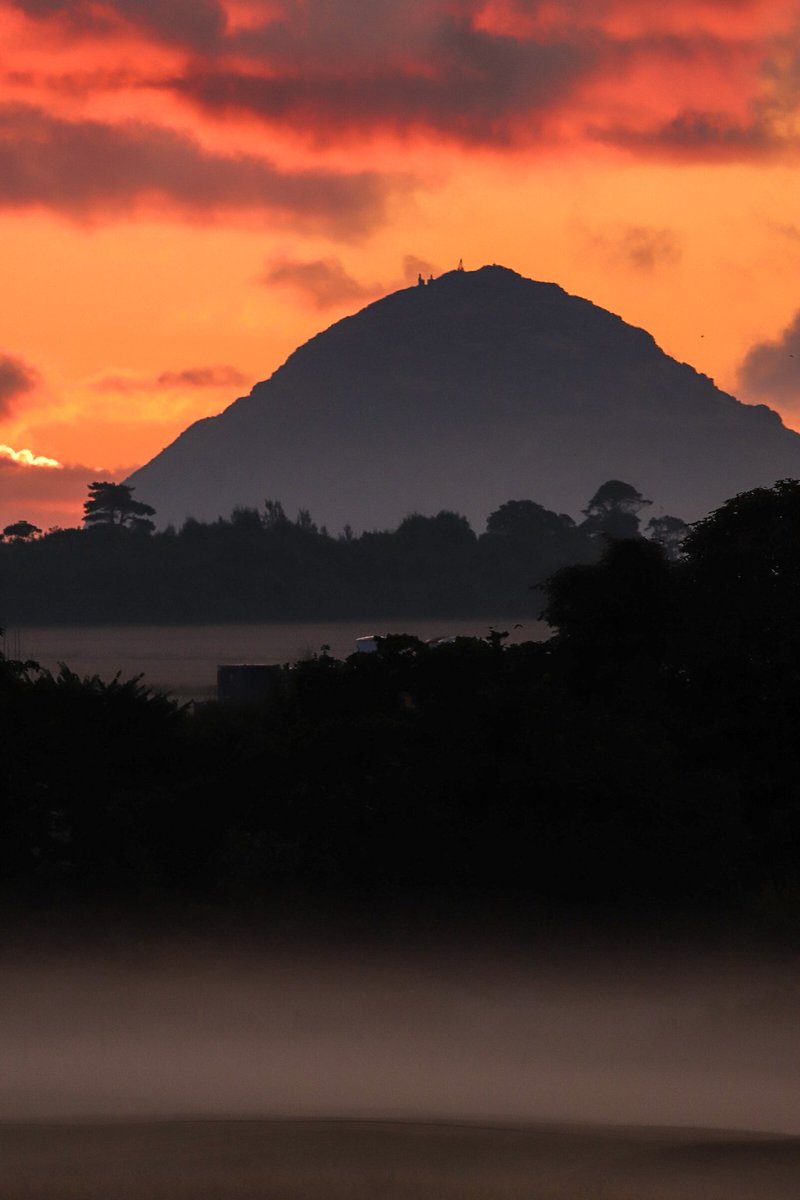 #Sunrise over #eastlothian #Gullane this morning