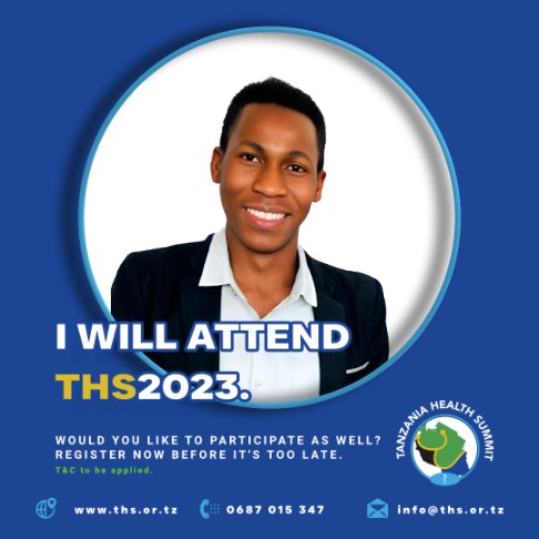 #THS2023  Challenge ACCEPTED!
attending.ths.or.tz  

Providing this opportunity to my fellow champions of @udomhealthclub