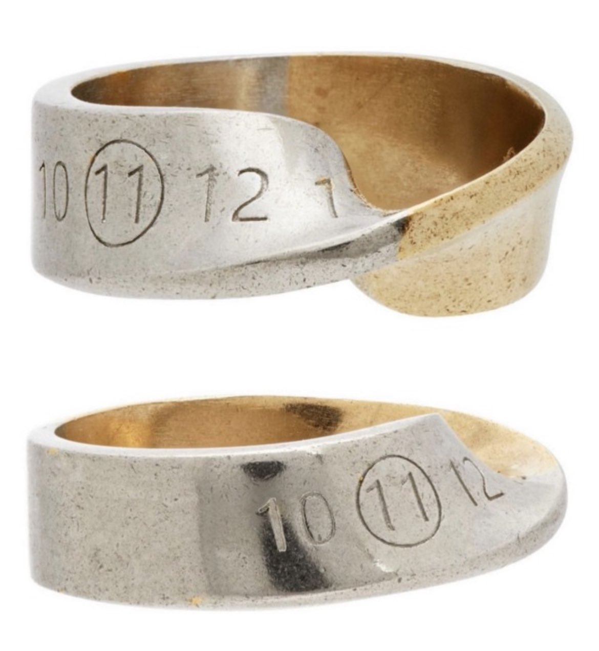 Maison margiela twisted ring best sale