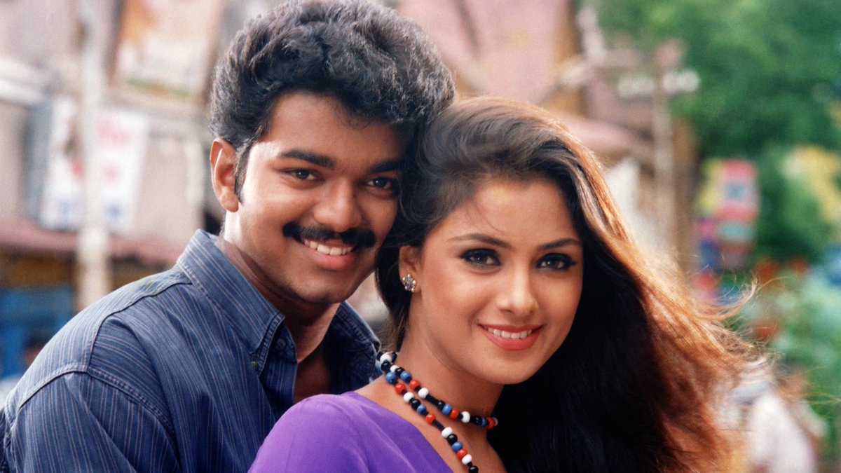 AVinthehousee's tweet photo. It will Mark 7th film of ThalapathyVijay & Simran if they join together for this movie🔥✨
#OnceMore
#NerukuNer ( Simran Debut Paired Suriya )
#Priyamanavalae
#ThulladhaManamumThullum
#Youth ( Aalthotta Boopathi Song )
#Udhaya
@actorvijay * @SimranbaggaOffc 😍 https://t.co/EHKlWFkdTV
