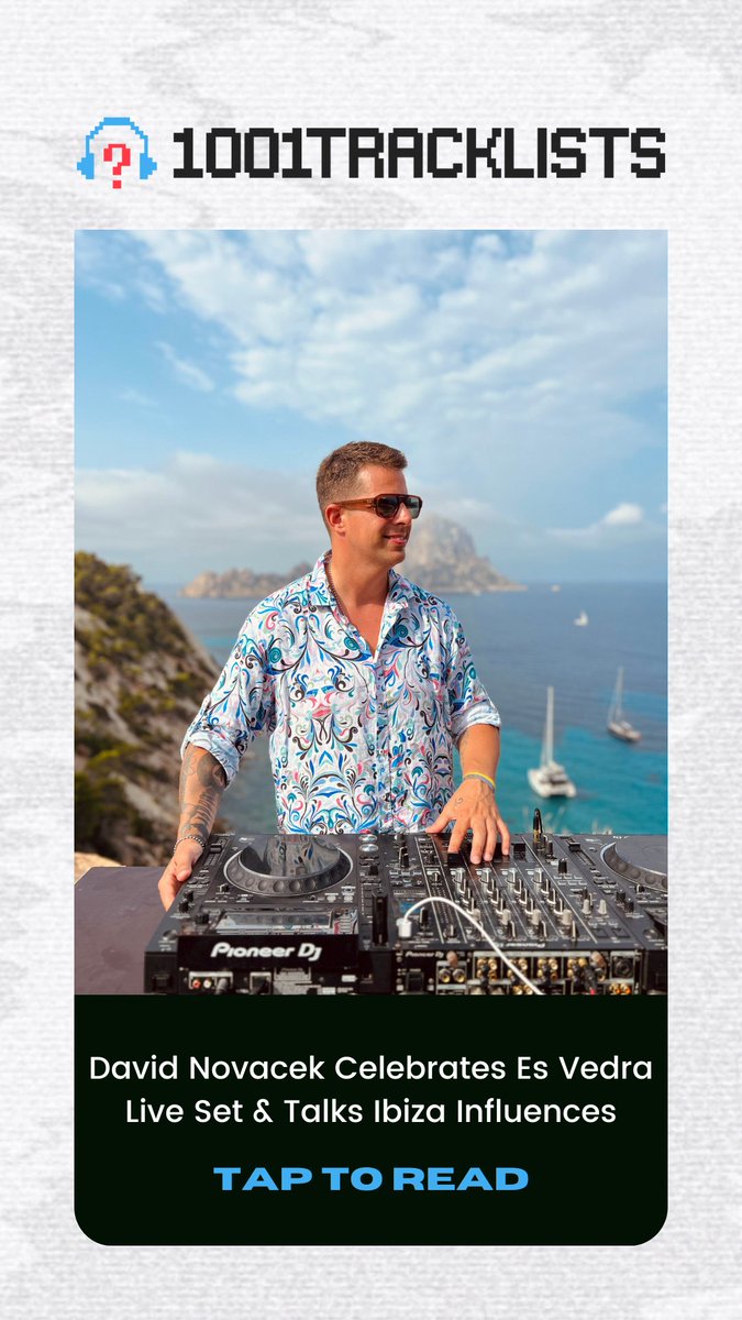 𝗗𝗔𝗩𝗜𝗗 𝗡𝗢𝗩𝗔𝗖𝗘𝗞 Live @ Es Vedrà 𝗜𝗕𝗜𝗭𝗔 📷

Interview &amp; Tracklist ► bit.ly/Interview-Davi…