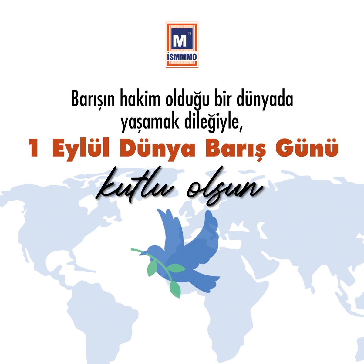Barışın hakim olduğu bir dünyada yaşamak dileğiyle, 1 Eylül Dünya Barış Günü kutlu olsun.