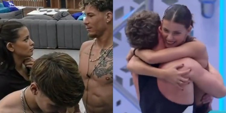 theodorealar's tweet photo. A la Cony le encanta Rai y ese "se ve feo" significa "a mí me molesta" Rai muere por la Cony pero tiene un miedo enorme al rechazo de esa diosa... Corta, no es tan difícil la interpretación #TheLulosShows #theluloshow #GranHermanoCHV Igual eso no le quita lo mentiroso al weon🙄😏 https://t.co/qhOQqoqiCD