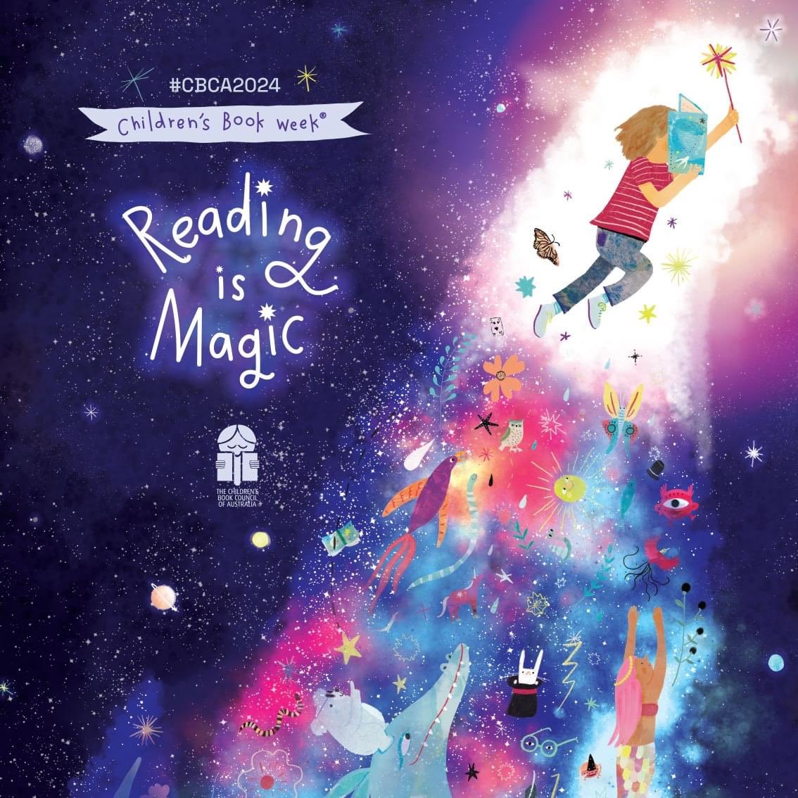 Meet Jess Racklyeft, the 2024 Children's Book Week® feature artist, who has brought to life the 2024 theme, Reading is Magic! 

#CBCA2024 #CBCA2023 #CBCA #ChildrensBookWeek #ChildrensBookWeek2024 #announcement