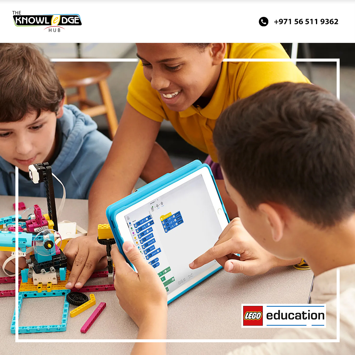 Knowledgehubdxb's tweet image. Embarking on the robotics journey as a student or teacher? Boost your confidence and have fun with motor &amp;amp; sensor tutorials! Find them in the LEGO Education SPIKE App under &quot;Start.&quot; 🤖📚 #RoboticsLearning #LEGOEducation