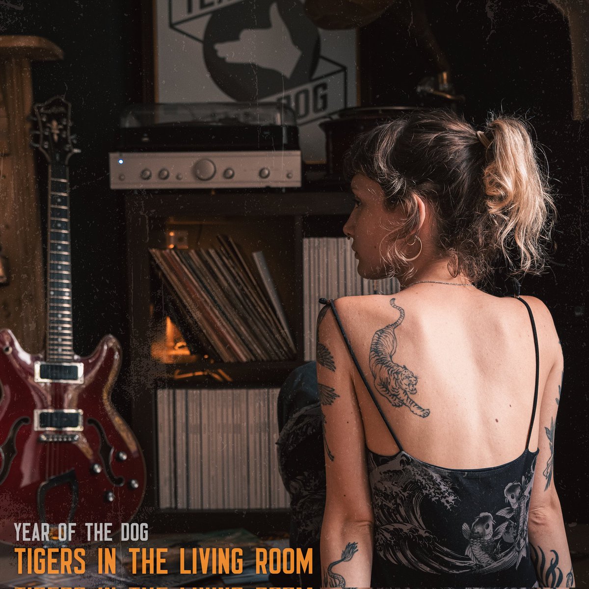 Announcing the official artwork for our brand new single, Tigers in the Living Room, releasing to all streaming platforms Friday 29th September.

Celebrate with us at the launch gig the following night at our <a href="/MolesBath/">MolesBath</a> show, Saturday 30th Sept 💣