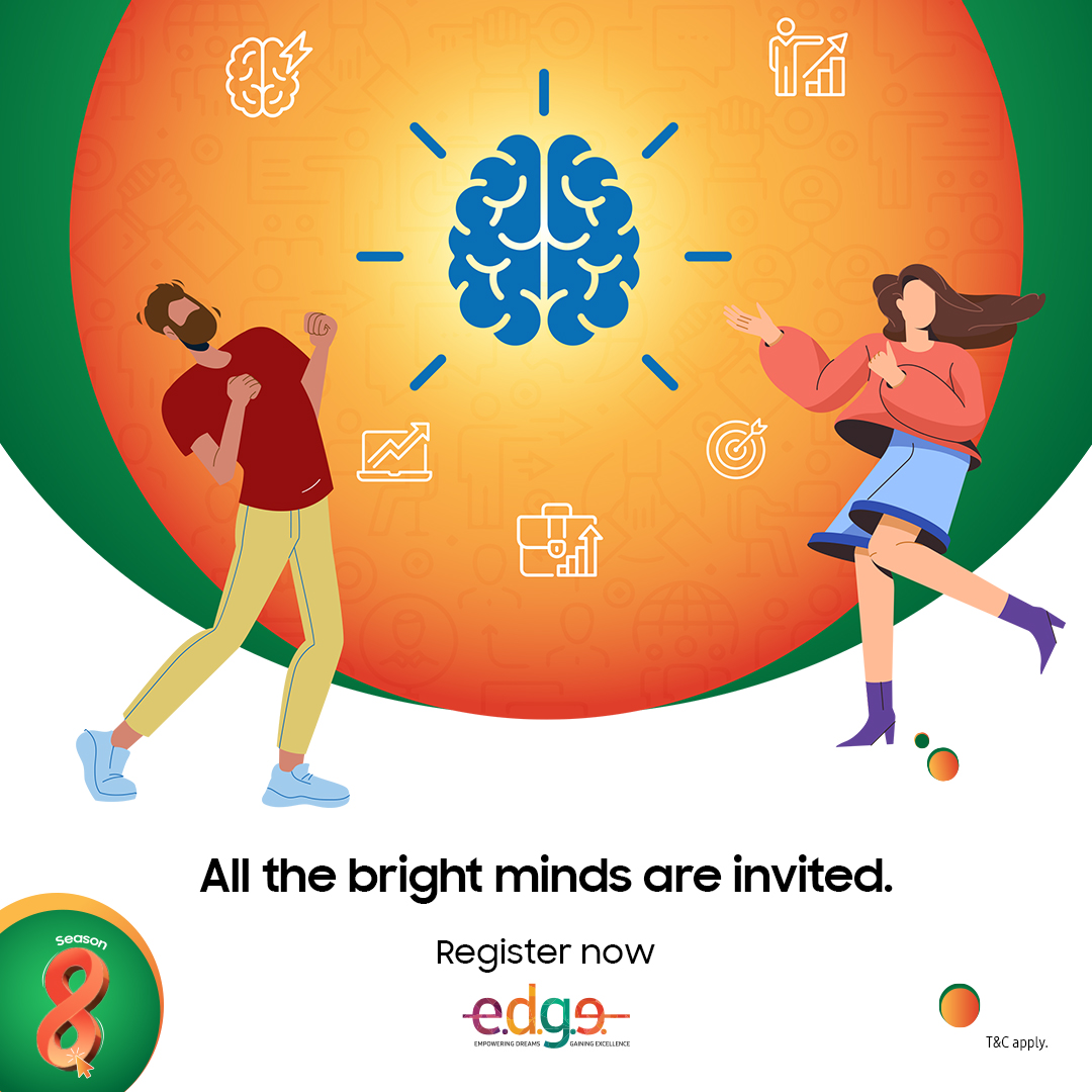 SamsungIndia's tweet photo. Ready to show off your skills to the world? Then get everything ready, registrations for #SamsungEdge Season 8 are open. Register now: https://t.co/jwFGEGL2nY. https://t.co/jq49ZWOCFm
