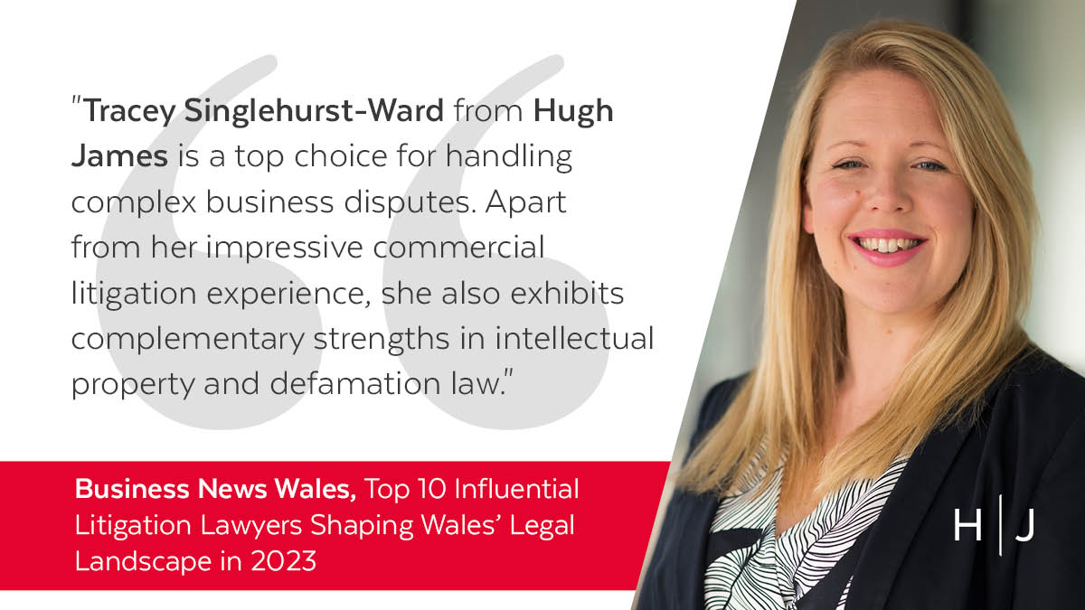 Congratulations to Richard Locke and Tracey Singlehurst-Ward, Partners in our Dispute Resolution Group who have been named in the “Top 10 influential litigation lawyers shaping Wales’ legal landscape in 2023” by Business Today.  👏

Read more: lnkd.in/eV8w3-N8