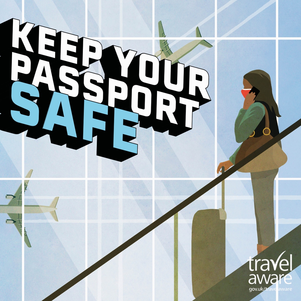 It can take weeks to get a new passport so make sure you always know where your passport is when you're travelling. As a travel tip -I always keep a paper copy of my passport (separate from my actual passport) and a scanned copy on my phone when I travel @travelaware #travelaware